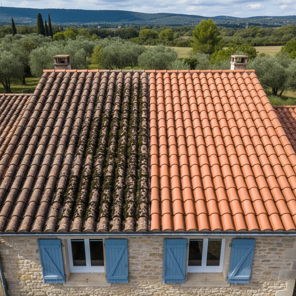 Nettoyage Toiture Montpellier — résultat professionnel